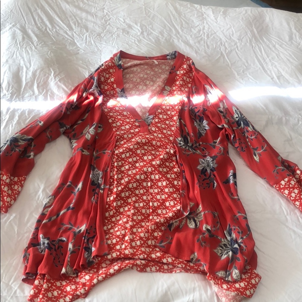 Free People long sleeve blouse